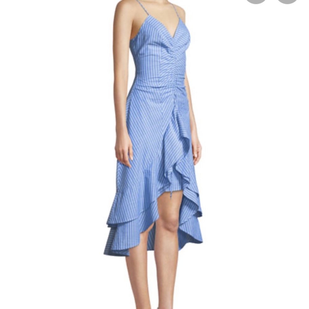 Joie High-low cotton dress